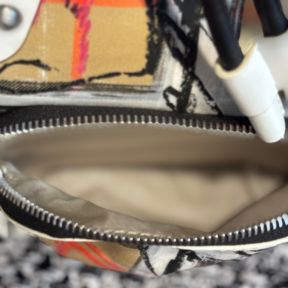 Burberry Scribble Graffiti Nova Check Backpack Rare Find, Authentic, Pristine! - Picture 8 of 15